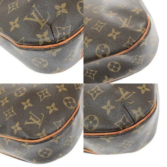 LOUIS VUITTON Odeon MM Shoulder Bag Monogram Leather Brown France M56389 65YG851 - Picture 7 of 16